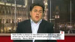 BNP Leader on BBC Northern Ireland TV 12 [upl. by Ahtreb]