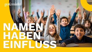 Der Name eines Kindes kann über Erfolg oder Misserfolg in der Schule entscheiden [upl. by Cordy]