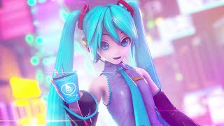 「4K 60 fps」 PoPiPo ぽっぴっぽー Remix feat Hatsune Miku  MMD MikuMikuDance [upl. by Ondine546]