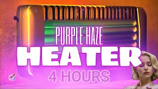 Purple Haze Heater  Relaxing Warm Fan  Color  Unwind  Rest [upl. by Adran]