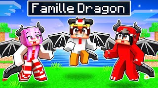 Adopté par une FAMILLE de DRAGON sur Minecraft [upl. by Elram997]