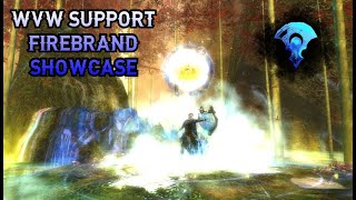 GW2 WvW  Support Firebrand  Gameplay Build Showcase [upl. by Viguerie896]