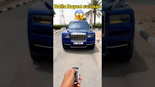 Rolls Royce Cullinan blue Small Review interior 😱rollsroyce shorts cullinan review interior [upl. by Marcile]