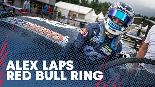 Alex Albon Takes His DTM Car For A Red Bull Ring Hot Lap [upl. by Ronile]