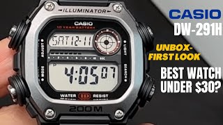 Is this the BEST EDC Watch Under 30  Casio DW291H [upl. by Htbazile728]