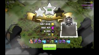 Clash of Clans Wieder Rh11 2 Sterne 😃 [upl. by Solrak]