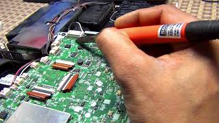 Hitachi projector temp Problem repair Part2 [upl. by Sarita]