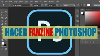 Cómo HACER un FANZINE EN PHOTOSHOP Crear un fanzine en casa [upl. by Adnilim652]