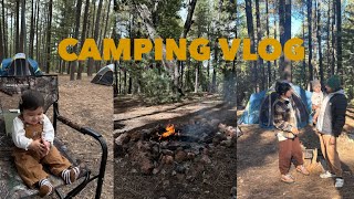 CAMPING VLOG  come camping with me [upl. by Eidob]