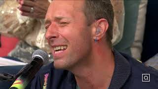 Coldplay Serenades QVC Caller Live With Original Song [upl. by Keefe899]