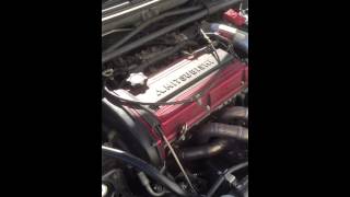 Evo 8 Gates timing belt noise cold start [upl. by Vories]