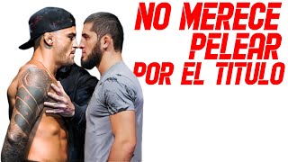 Islam Makhachev VS Dustin Poirier por el TÍTULO [upl. by Akla]