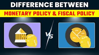 Class 12 Economics  Difference Between Monetary Policy amp Fiscal Policy 202223 [upl. by Yzdnil]