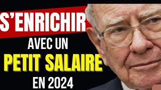 Comment Bâtir Une Fortune Avec Un Petit Revenu en 2024 [upl. by Hayne]