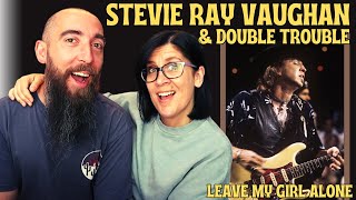 Stevie Ray Vaughan amp Double Trouble  Leave My Girl Alone REACTION with my wife [upl. by Eta205]