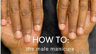 malemanicure manicureathome quarantine The Male Manicure [upl. by Hannahsohs]