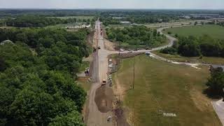 New roundabouts near opening date in Kalamazoo County [upl. by Wallas102]