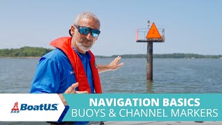 Boat Navigation Basics Buoys and Channel Markers  BoatUS [upl. by Ahserak]