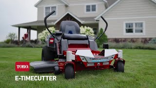 60V MAX FlexForce eTimeCutter™  Toro® Zero Turn Mowers [upl. by Lauraine554]