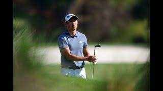 Collin Morikawa hits a ‘ridiculous’ birdie early in day 2 at The Players Championship gc8l3f [upl. by Nelrac]