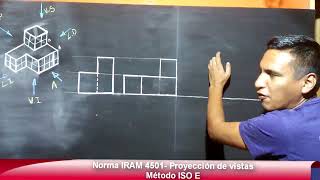 Normas IRAm 4501 Proyeccion de Vistas Metodo ISO E [upl. by Brouwer]