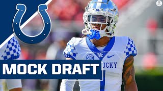 2022 NFL Mock Draft Best player available for Colts with first pick Round 2 42  CBS Sports HQ [upl. by Ahsinned]