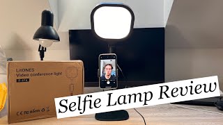 LitONES Video Conference lamp  Unboxing and Review [upl. by Chin]