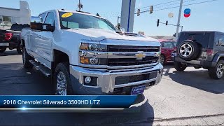 2018 Chevrolet Silverado 3500HD LTZ Harvard Woodstock Belvedere Beloit Rockford [upl. by Salema]