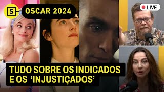 🔴 OSCAR 2024 Filmes indicados  MELHORES e PIORES  onde assistir l AO VIVO [upl. by Novyert564]