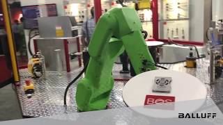 IOLink Collaborative Robotic Workcell by BOS amp Balluff [upl. by Kulda757]