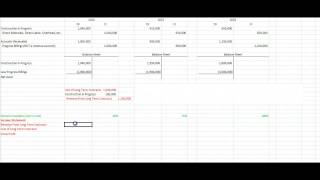 Journal Entries  Percentage Completion Method [upl. by Eillim703]