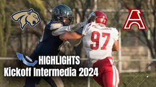 HIGHLIGHTS  Pumas Acatlán vs Águilas Blancas IPN  KICKOFF Intermedia ONEFA 2024 [upl. by Mavilia526]