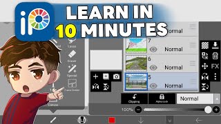 How to Edit  Smudge Edit Tutorial FOR BEGINNERS  ibisPaintX Tutorial 01 [upl. by Bayard]