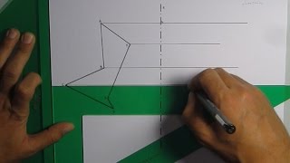 Drawing parallel and perpendicular lines using set squares [upl. by Cyrill]