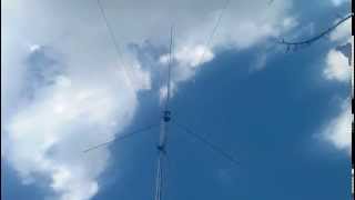 Sirio GPE27 58 cb antenna wind test [upl. by Karel]