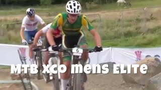 MENS XCO UCI Mountain Bike Crosscountry World Championship Glasgow 2023 [upl. by Hgielrak252]