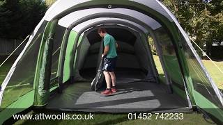 Outwell Broadlands 5A amp 6A Tent Review 2019 [upl. by Ahtimat]