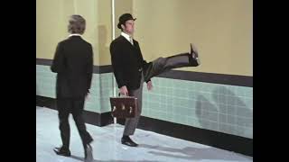 Monty Pythons Flying Circus  The Ministry of Silly Walks 1970  4K [upl. by Idnek25]