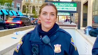 Crazy cop tackles cameraman for taking pictures MUST SEE 1st amendment audit fail [upl. by Kolk]