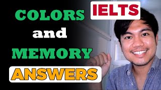 2024 COLORS and MEMORY IELTS Speaking Recent Questions and Answers [upl. by Hathaway282]