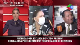 🔴ANGELICA SOSA EXCLUIDA DE quotCASO PRESTINquotEXALCALDESA PIDE LIBERTAD POR TIEMPO MÁXIMO DE DETENCION [upl. by Reinhard]