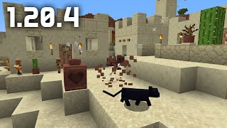 Whats New in Minecraft 1204 Hotfix [upl. by Edyak]