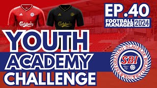 FM24 YOUTH ACADEMY CHALLENGE  40  YOUTH INTAKE [upl. by Eednam]