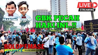 LIVE GBK PECAH‼️ HARI INI BIRUKAN GBK JAKARTA PUSAT [upl. by Tnelc]