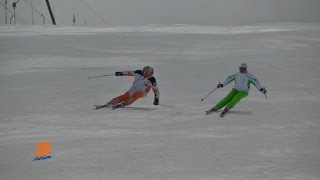 Corso di sci  Check Point 042014  Basta Bacino [upl. by Norry]