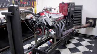 572 CID Big Block Ford Kaase P51 Head 900 HP  7000 rpm all motor [upl. by Katinka]