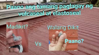 Paano ang tamang paglagay ng vulcaseal at elastoseal ng hindi nadudumihan ang kamay  HOO Basics [upl. by Oberheim320]