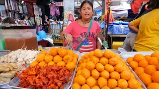 Filipino Street Food Tour  BALUT and KWEK KWEK at Quiapo Market Manila Philippines [upl. by Tonl]