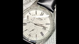 CITIZEN LacquerSilver foil Dial シチズン 銀箔漆文字盤 NB302008A 縦画面撮影 [upl. by Nevetse149]