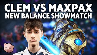 Clem vs MaxPax Testing the NEW Patch and Maps Bo7 TvP  StarCraft 2 [upl. by Lorianna706]